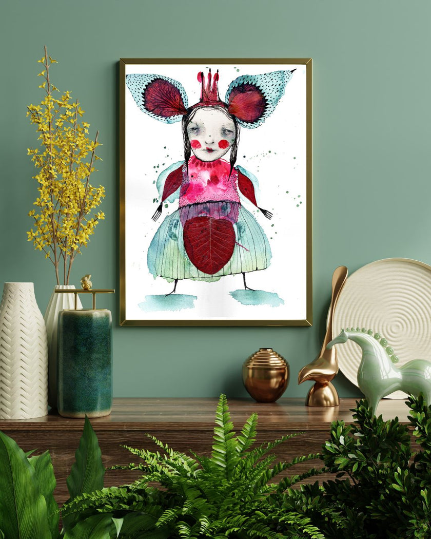 Original Mixed Media & Collage JUNIE