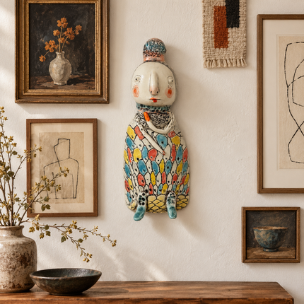 Original Ceramic Wall Sculpture