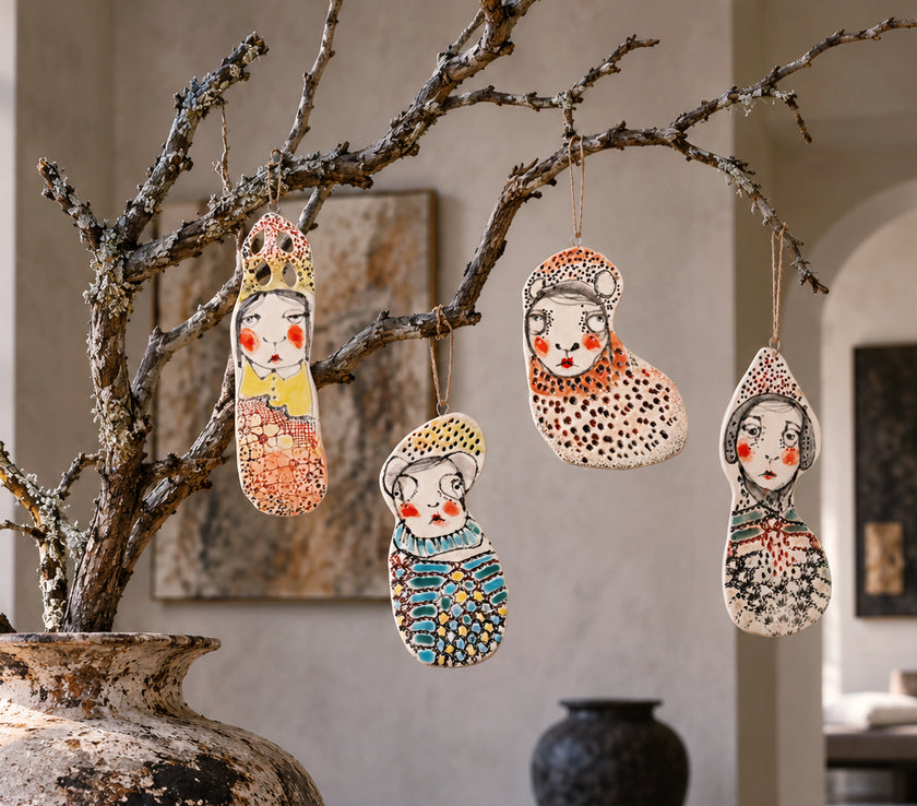 Handmade Collectable Ceramic Ornament