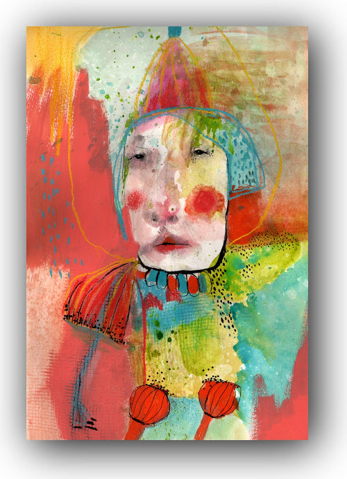 Original Mixed  Media Painting-Many Ways To Show Truth