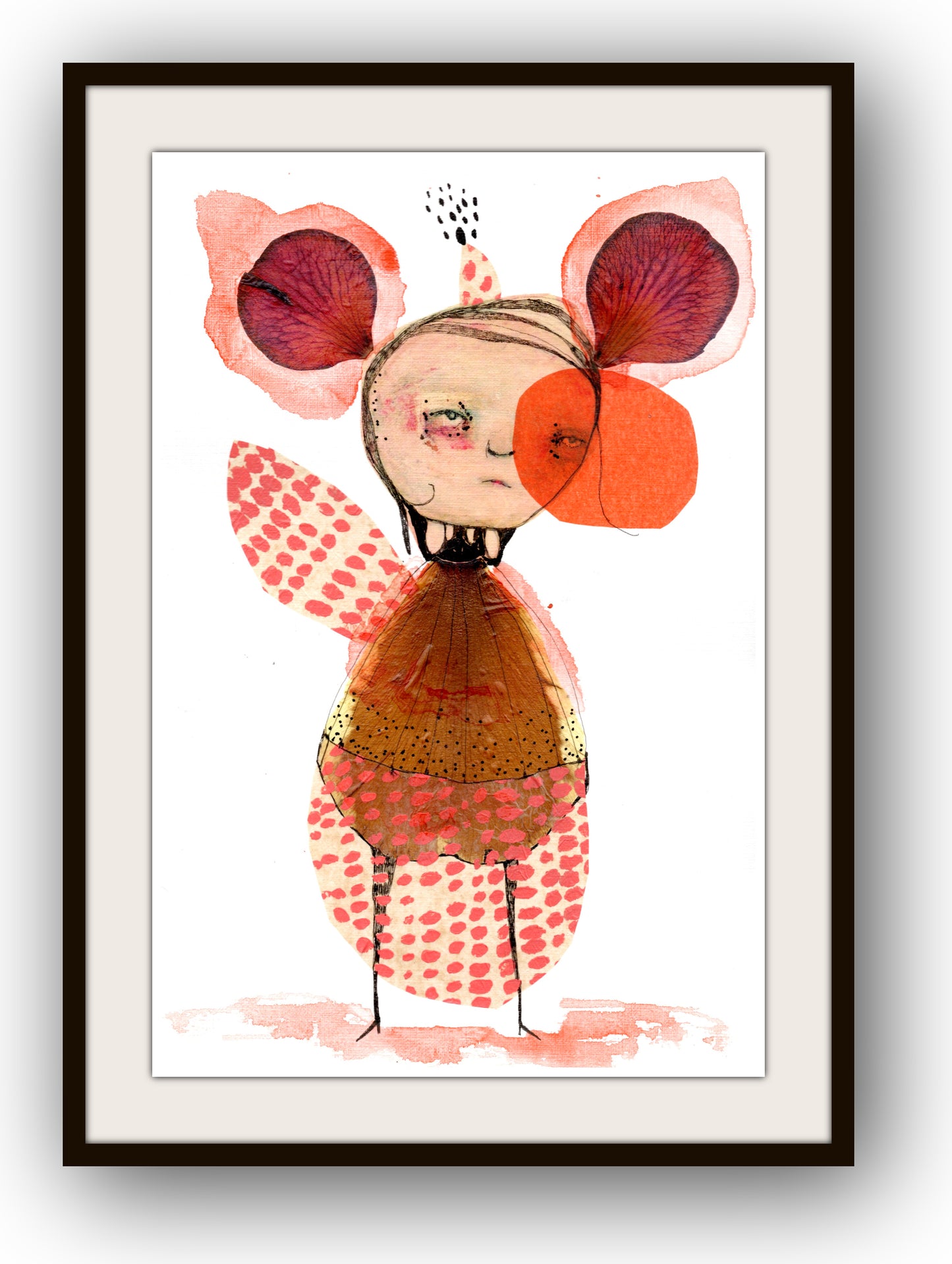 Original Mixed Media & Collage Tilly